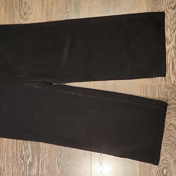 NWOT! J CREW CORDUROY SAILOR HIGH RISE SLIM WIDE LEG PANTS, BLACK, 8 (29) - Picture 5 of 10